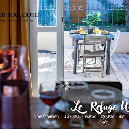 - Refuge Urbain - Clim - Terrasse - Parking - Wifi - Proche Transports Apartment
